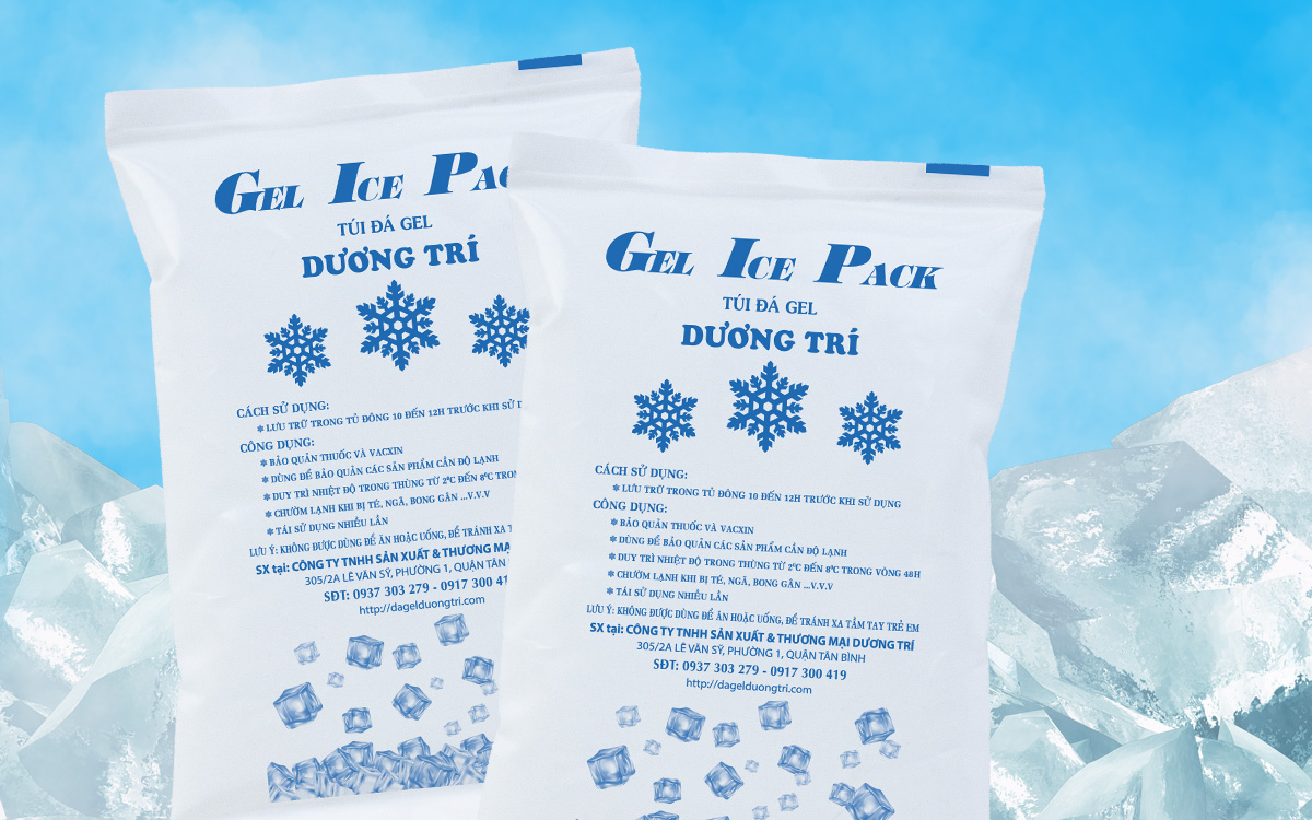 hướng dẫn sử dụng túi đá gel